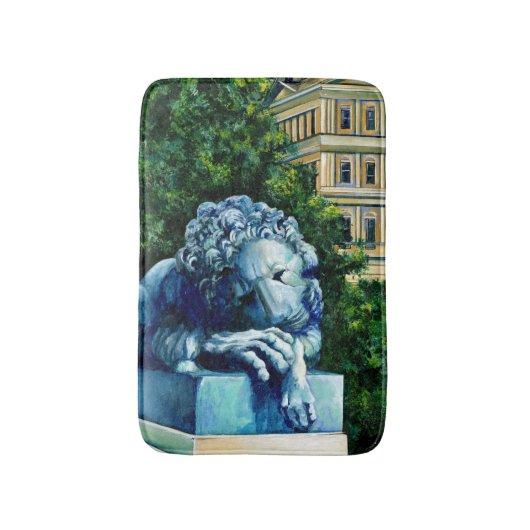 Die Katze, die die Kanaren aß Badematte (Vorderseite Vertikal)