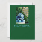 Die Katze, die die Kanaren aß Magneteinladung (Vorderseite)