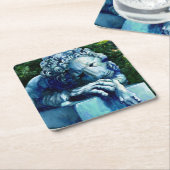 Die Katze, die die Kanaren aß, Washington DC Rechteckiger Pappuntersetzer (angewinkelt)