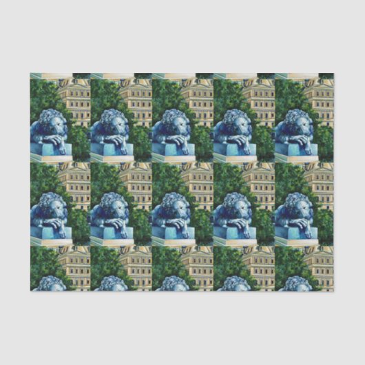 Die Katze, die die Kanaren aß, Washington DC Seidenpapier (Vorderseite)