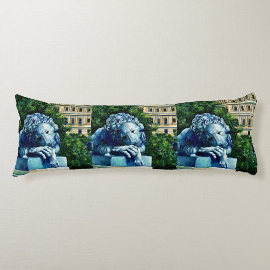 Die Katze, die die Kanaren aß, Washington DC Seitenschläferkissen (Vorderseite)