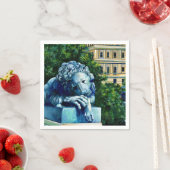 Die Katze, die die Kanaren aß, Washington DC Serviette (Beispiel)