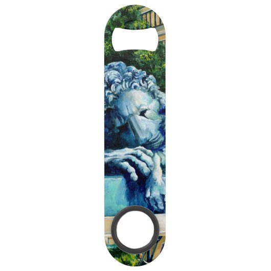 Die Katze, die die Kanaren aß, Washington DC Speed Flaschenöffner (Vorderseite)