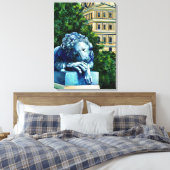 Die Katze, die die Kanareninsel aß Leinwanddruck (Insitu (Schlafzimmer))