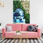 Die Katze, die die Kanareninsel aß Leinwanddruck (Insitu (Wohnzimmer))