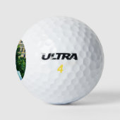 Die Katze, die die Kanarischen Inseln aß Golfball (Logo)