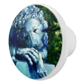 Die Katze, die die Kanarischen Inseln aß Keramikknauf (Rechts)