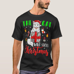 Die Katze, die Weihnachten Weihnachten gestohlen W T-Shirt