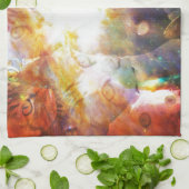 Die Katze Galaxie Handtuch (Gefaltet)