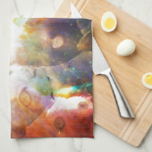 Die Katze Galaxie Handtuch (Viertel Falte)