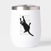 Die Katze hängt an Noten (Vorderseite)