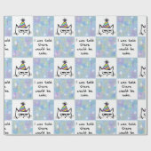 Die Katze hasst Geburtstage - Funny Cat Geschenkpapier (Flach)