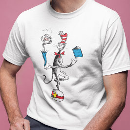 Die Katze im HHat Balancing Act T-Shirt