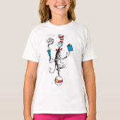 Die Katze im HHat Balancing Act T-Shirt (Vorderseite)