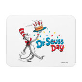 Die Katze im Hut | Dr. Seuss Day Magnet (Horizontal)