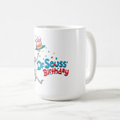 Die Katze im Hut | Dr. Seuss's Geburtstag Kaffeetasse (VorderseiteRechts)