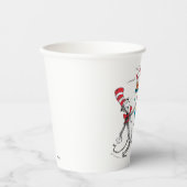 Die Katze im Hut | Dr. Seuss's Geburtstag Pappbecher (Vorderseite)