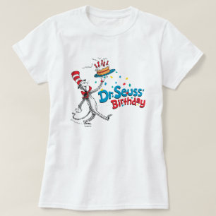 Die Katze im Hut  Dr. Seuss's Geburtstag T-Shirt