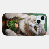Die Katze ist der Gärtner Case-Mate iPhone Hülle (Rückseite (Horizontal))