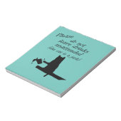 Die Katze ist ein Jerk Notizblock (Rotiert)