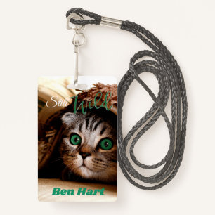 Die Katze ist noch wild Ausweis