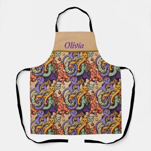 Die Katze-Konstellation Schürze (Vorderseite)