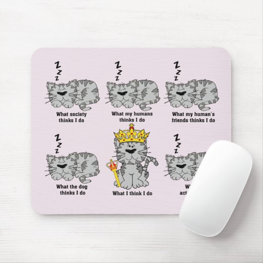 Die Katze Mousepad (Mit Mouse)