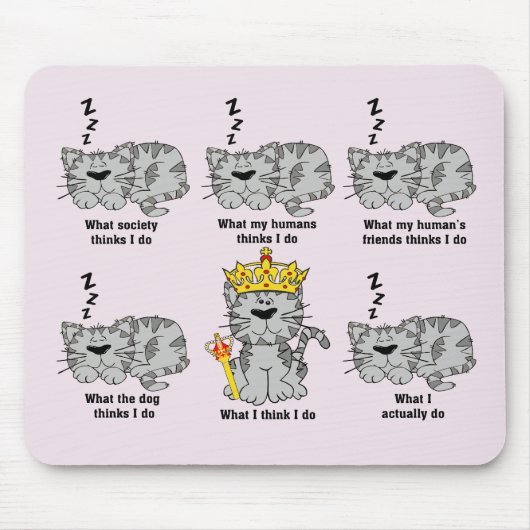 Die Katze Mousepad (Vorne)