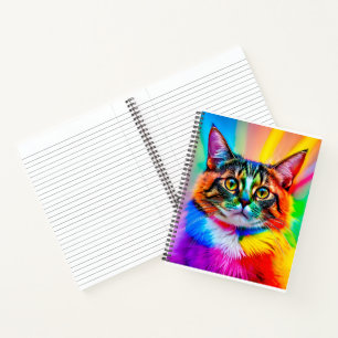 die Katze Notizblock