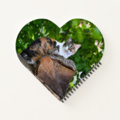 Die Katze Notizblock (Rückseite)