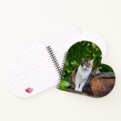 Die Katze Notizblock (Innenseite)
