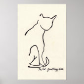 Die Katze Poster (Vorne)