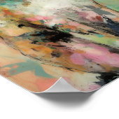 Die Katze Poster (Ecke)