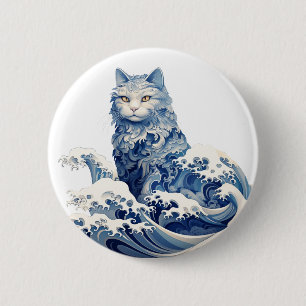 Die Katze schwindet von Kanagawa Button