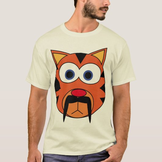 Die Katze Stache T-Shirt (Vorderseite)