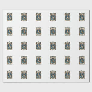 Die Katze Stern Katze Tarot Karte Major Arcana Vin Geschenkpapier