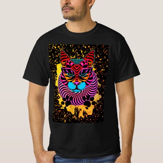 Die KATZE T-Shirt (Vorderseite)