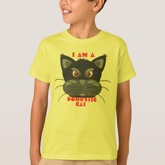 die Katze T-Shirt (Vorderseite)
