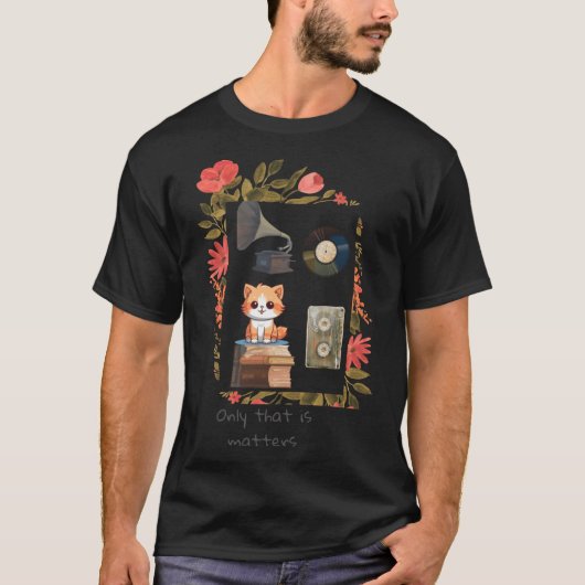 Die Katze T-Shirt (Vorderseite)