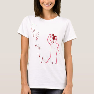 Die Katze tat es T-Shirt