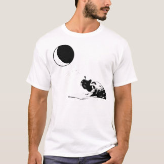 Die Katze u. der Mond T-Shirt