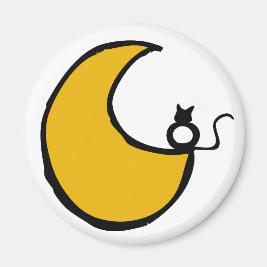 Die Katze und der Mond Magnet (Vorne)