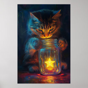 Die Katze und der Stern Ein Traum, der darauf wart Poster