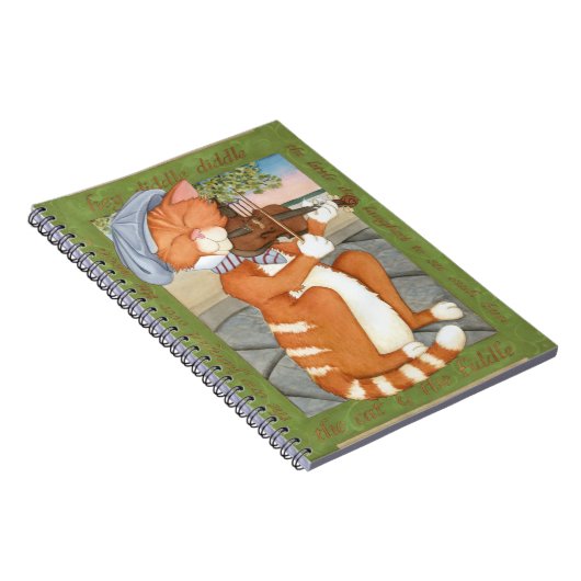 Die Katze und die Fiddle Notizblock (Rechte Seite)