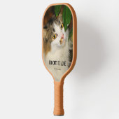 Die Katze und die Kamelie Pickleball Schläger (Links)