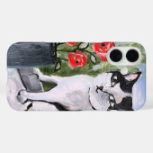 Die Katze und die Pupien Case-Mate iPhone Hülle (Rückseite (Horizontal))