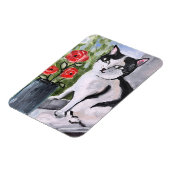Die Katze und die Pupien Magnet (Linke Seite)