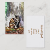 Die KATZE Visitenkarte (Vorne/Hinten)