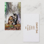 Die KATZE Visitenkarte (Vorne/Hinten)