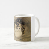 Die Katze (von Gwen John) Kaffeetasse (VorderseiteRechts)